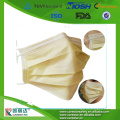 Disposable ISO/CE nonwoven industrial 3 ply face mask elastic yellow